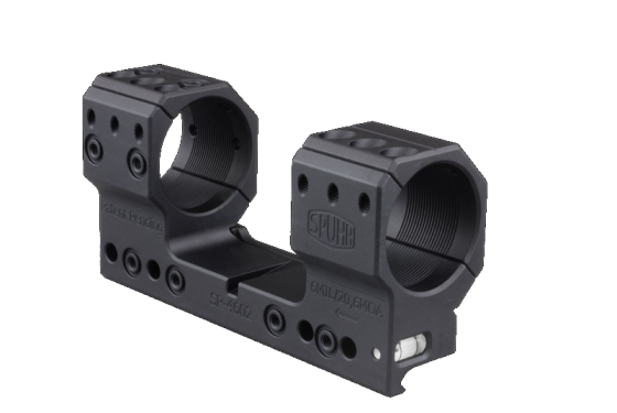 Тактический кронштейн SPUHR D34мм для установки на Picatinny, H38мм, наклон 6MIL/20.6MOA (SP-4602)