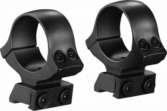 Кольца раздельные KOZAP CZ452 D26мм  BH17.8 (No.21) основание + кольца  средние
